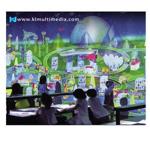 Jeux de peinture interactifs Mural 3D interactif pour enfants Projection de dessin magique AR Projection de dessin animé de poissons d'aquarium - Product Image 6