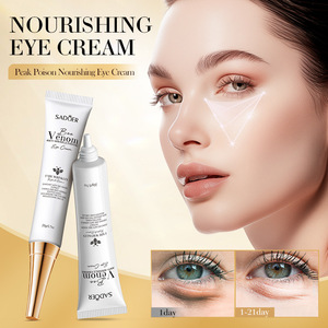 Crème <span class=keywords><strong>Contour</strong></span> <span class=keywords><strong>des</strong></span> <span class=keywords><strong>Yeux</strong></span> Sadoer Personnalisée 20g – La Meilleure Contre les Cernes, Anti-rides, Anti-âge, Raffermissante, Réparatrice, à la Niacinamide et au Venin d'Abeille - Product Image 1