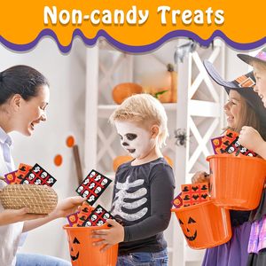 Venta al por mayor de regalos de fiesta de Halloween fieltro <span class=keywords><strong>Tic</strong></span> <span class=keywords><strong>Tac</strong></span> Toe juegos de mesa para niños Halloween tratar Goodie bolsa rellenos actividades - Product Image 5
