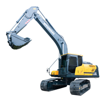 Excavatrice sur chenilles hydraulique HYUNDAI HX220L d'occasion, 22,7 tonnes, 125 kW, matériel de construction pour Hyundai HX220L