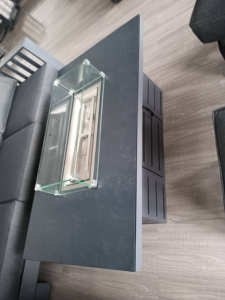 طقم أريكة من الراتان الصناعي مع موقد نار - أثاث حدائق خارجي، مجموعة جلوس مقاومة لجميع الظروف الجوية - Product Image 5