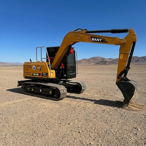 Excavadora Pesada Sany Sy75 Usada de Alta Calidad, 90% Nueva, Modelo 2022, con Caja de Cambios, Bomba y Rodamientos, en Venta - Product Image 1