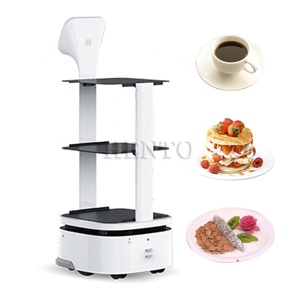 Robot rechargeable de manière <span class=keywords><strong>autonome</strong></span> pour restaurants/service de serveur de robot de restaurant/robot de livraison de nourriture - Product Image 5