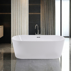 Bañera Acrílica Portátil Moderna, Independiente, Grande y Profunda, <span class=keywords><strong>Bañeras</strong></span> Económicas de Fábrica en Oferta - Product Image 5