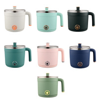 Cuisinière électrique polyvalente de 1.5 litres certifiée CB, mini marmite de cuisson électrique pour nouilles, curi, soupe et bouillie