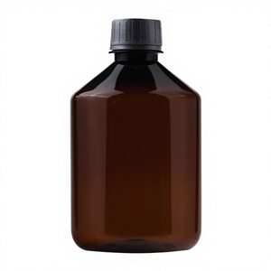Amber Blue for Plastic 100ml-1000ml PET Shampoo Bottle with <b>White</b>/Black Tamper <b>Screw</b> Cap and Natural PP Inner Liner - Product Image 3