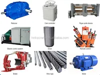 Cabrestantes Eléctricos Tipo JM Personalizados con Certificación CE, de 2T, 5T y 10T, de Baja Velocidad con Cable de Acero para Maquinaria de Construcción e Ingeniería