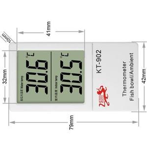 عرض مميز رقمي ، وعاء سمك بشاشة مزدوجة ودرجة حرارة محيطة ، دقة عالية مع تحويل ℃/℉ - Product Image 6