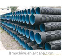 Máquina Automática para Fabricar Tuberías Corrugadas de Doble Pared de HDPE PE/PP de Alta Productividad