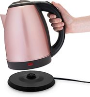 KYYW-004 Bouilloire Électrique Économique 2L en Acier Inoxydable Coloré pour Café et Thé, Chauffe-Eau Rapide pour Voyage