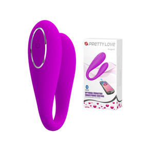 Vibrador Vaginal para Parejas Adultas Lootee FK-GZ018 con Spermicida, Control por Aplicación, 3 Velocidades, Forma de U para Mujeres - Product Image 1