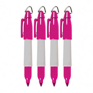 Bulk Custom Logo High Quality Indelible Ink Plastic Mini Permanent Marker Pen for Drawing Writing - Product Image 1