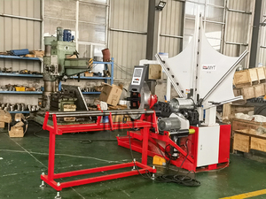 Myt spiro vòng tự động ống làm máy dây chuyền sản xuất ống thép xoắn ốc ống máy - Product Image 2