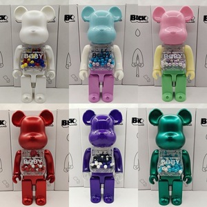 Venta al por Mayor de Juguetes Decorativos Bearbrick, Artesanías de Resina para Decoración, Bearbrick 400% - Product Image 3