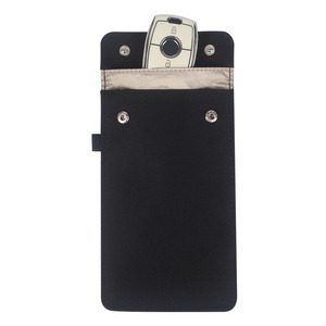 Bolsa <span class=keywords><strong>Faraday</strong></span> personalizada para llaves de coche, bolsa de protección de señal RFID antirrobo para teléfono móvil, bolsa <span class=keywords><strong>Faraday</strong></span> de bloqueo - Product Image 1