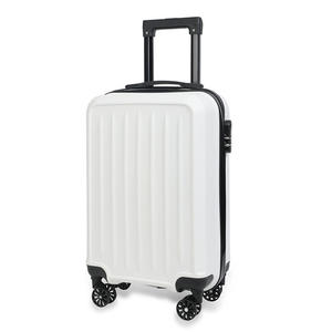 20 inch new ABS waterproof carry on luggage with combination lock zipper, lightweight travel <b>suitcase</b>, and luggage case - Product Image 5