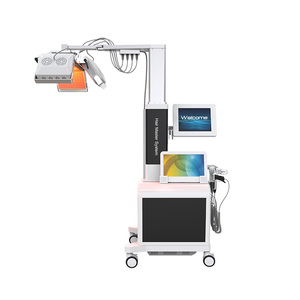 Appareil de thérapie capillaire multifonction 2-en-1 en acier inoxydable et plastique, écologique, pour salon, avec hydro-lumière de bureau pour la croissance des cheveux - Product Image 3