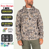Vêtement de chasse vintage en duvet d'hiver à coque souple personnalisé pour hommes, dernier design unique, veste de chasse imperméable confortable pour hommes