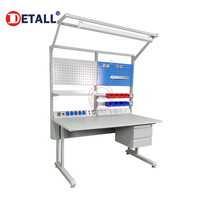 Detall Electronic Esd Banc de réparation de téléphone portable avec outils de réparation Banc de table