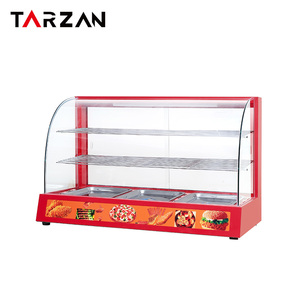 เครื่องอุ่นอาหารแบบประหยัดพลังงาน 1/2/3/4 ถาด สำหรับ<span class=keywords><strong>ร้าน</strong></span>เบเกอรี่และร้านกาแฟ - Product Image 3