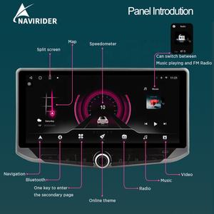 10.88 "Android Qled écran Autoradio pour KIA RIO 2 <span class=keywords><strong>RIO2</strong></span> 2005-2011 autoradio multimédia lecteur vidéo GPS stéréo CarPlay unité principale - Product Image 6