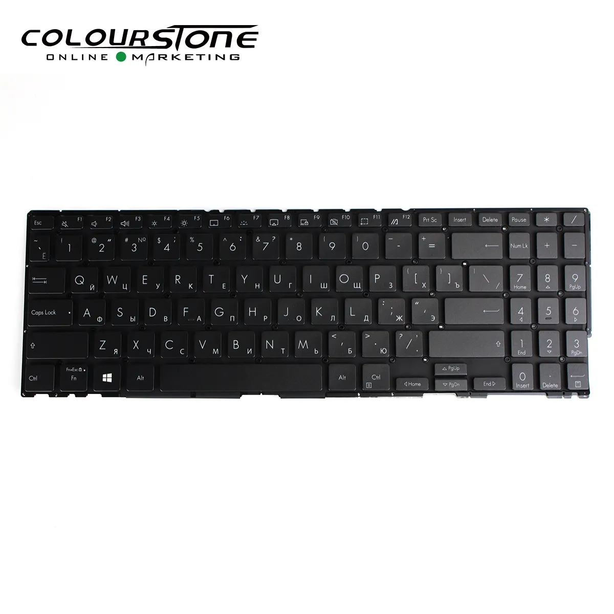 Hot selling laptop accessories repairing parts Russian keyboard for laptop for ASUS UX563