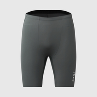 Shorts de compression pour hommes, personnalisables en gros, élastiques, à séchage rapide, respirants, en nylon et élasthanne, pour la course, le fitness et l'entraînement cycliste