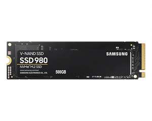 三星MZ-V8V500BW 500GB固态硬盘980 NVMe M.2 PCIe Gen <span class=keywords><strong>3</strong></span>.0 X4 <span class=keywords><strong>3</strong></span>位MLC HMB AES 256位加密 - Product Image 1