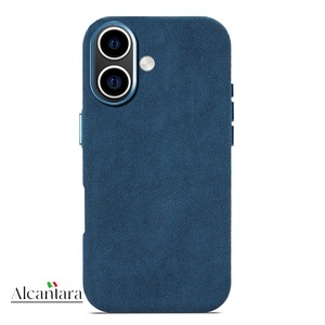เคสโทรศัพท์ <span class=keywords><strong>iPhone</strong></span> 16 Plus ของแท้หุ้มด้วยอัลคันทาร่าจากอิตาลี ตัดเย็บด้วยเครื่อง CNC พร้อมแม่เหล็กดูดติด <span class=keywords><strong>ราคา</strong></span>โรงงาน - Product Image 1