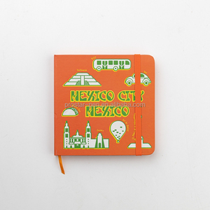 Cover multicolore per Notebook con <span class=keywords><strong>copertina</strong></span> <span class=keywords><strong>rigida</strong></span> quadrata Souvenir con stampa a colori personalizzata - Product Image 3