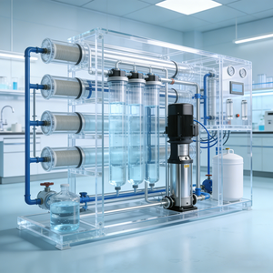 Equipo de Tratamiento de Agua Ultrapura EDI de Alto Rendimiento Personalizado para Tecnología de Intercambio Iónico de Agua Pura - Product Image 2