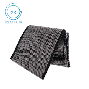 Tissu en jersey de coton lavé et polyester, côtelé, sans couture, pour sweat-shirt de qualité supérieure - Product Image 1