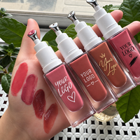 Nouveauté - Gloss à lèvres effet miroir, non collant, végan, SPF, gloss à lèvres avec logo personnalisé, emballage