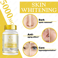 Capsules de collagène au glutathion à marque privée OEM avec vitamine C pour l'éclat de la peau et le soutien antioxydant, 60 capsules