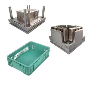 Moule d'injection <span class=keywords><strong>plastique</strong></span> pour caisses – Moule existant pour stockage en entrepôt logistique – Moule de <span class=keywords><strong>caisse</strong></span> en <span class=keywords><strong>plastique</strong></span> PP – <span class=keywords><strong>Lot</strong></span> de stock d'occasion - Product Image 1