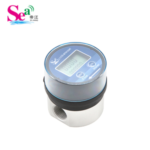 Cổng nữ loại nước lỏng <span class=keywords><strong>Flow</strong></span> Meter hiển thị <span class=keywords><strong>totalizer</strong></span> LCD 1/2 điện tử DIESEL nhiên liệu <span class=keywords><strong>Flow</strong></span> Meter nhôm cảm biến lưu lượng - Product Image 2