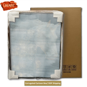 Décoration murale moderne représentant un <span class=keywords><strong>cheval</strong></span> équestre, <span class=keywords><strong>peinture</strong></span> sur toile brillante, floral blanc, <span class=keywords><strong>cheval</strong></span> blanc, affiche d'art, fleur de cristal, art mural baroque représentant un <span class=keywords><strong>cheval</strong></span> - Product Image 6
