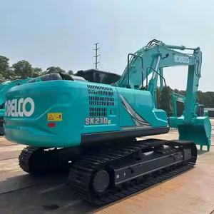 Gran condición de trabajo 21 toneladas Excavadora usada Excavadora japonesa usada Venta caliente KOBELCO SK210 con alta calidad en stock - Product Image 1