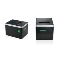 Fente de câble cachée compatible avec ESC /POS USB + LAN petite imprimante de reçus thermiques pour supermarchés et restaurants