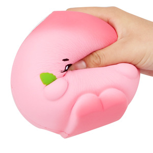 Pu Foam Peach <b>Squishy</b> Toy 2 To 4 Years Unisex Fidget Toy - Product Image 2