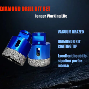 Bộ 8 mũi khoan kim cương mài chân không M14, dùng cho gạch men, đá granite, đá marble - Product Image 5