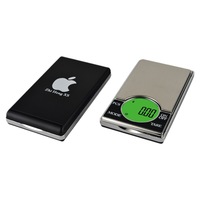 Balance de poche numérique mini pour bijoux, précision 0,01g, électronique, acier inoxydable, batterie, écran LCD rétroéclairé vert, 1 an OEM ODM