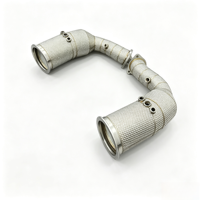 Downpipe Performance 200 Cell avec Bouclier Thermique, Fixation Directe pour Lamborghini URUS 4.0L V8, Audi SQ7 SQ8 RSQ8 2021+, En Stock