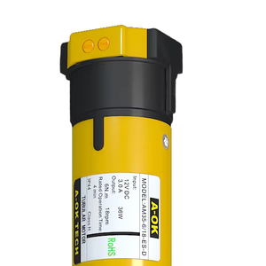 <span class=keywords><strong>Moteur</strong></span> tubulaire électrique A-OK AM35 35 mm – <span class=keywords><strong>Prix</strong></span> usine – Stores enrouleurs électroniques pour intérieur/extérieur – Métal – Idéal pour le bureau - Product Image 1