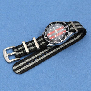 Yunse-Correa de reloj deportivo de nailon de calidad superior, repuesto de cinturón de seguridad de tipo universal de lujo, de 20mm y 22mm, 007 <span class=keywords><strong>James</strong></span> <span class=keywords><strong>Bond</strong></span> - Product Image 4