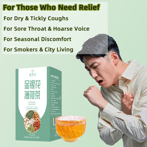 Tisana Naturale Lenitiva per la Gola con Caprifoglio, Crisantemo e Bacche di Goji - 8 Bustine per Confezione - Tianhong - Product Image 5