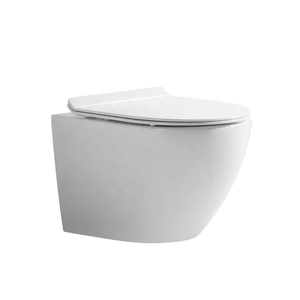 โถสุขภัณฑ์แบบแขวนผนังทรงกลม ยุโรป รุ่นไร้ขอบ รุ่น TL-20 - Product Image 3
