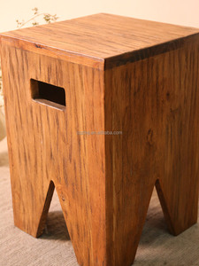 Meubles de loisirs de luxe modernes, imperméables, en bois massif, résistants aux intempéries, pour patio, jardin, bar extérieur, tabourets de bar - Product Image 4