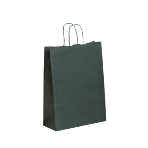 Bolsa de papel Kraft ecológica personalizable con impresión flexográfica Precio de fábrica Opción para llevar para compras Características Su propio logotipo - Product Image 4