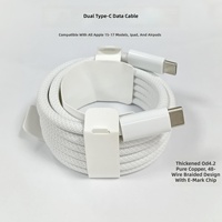 Câble de charge rapide USB-C vers Type-C tressé en nylon OEM 1m 2m 240W 5A PD 3.1 pour iPhone 15/16/17/18 Pro Max et imprimante